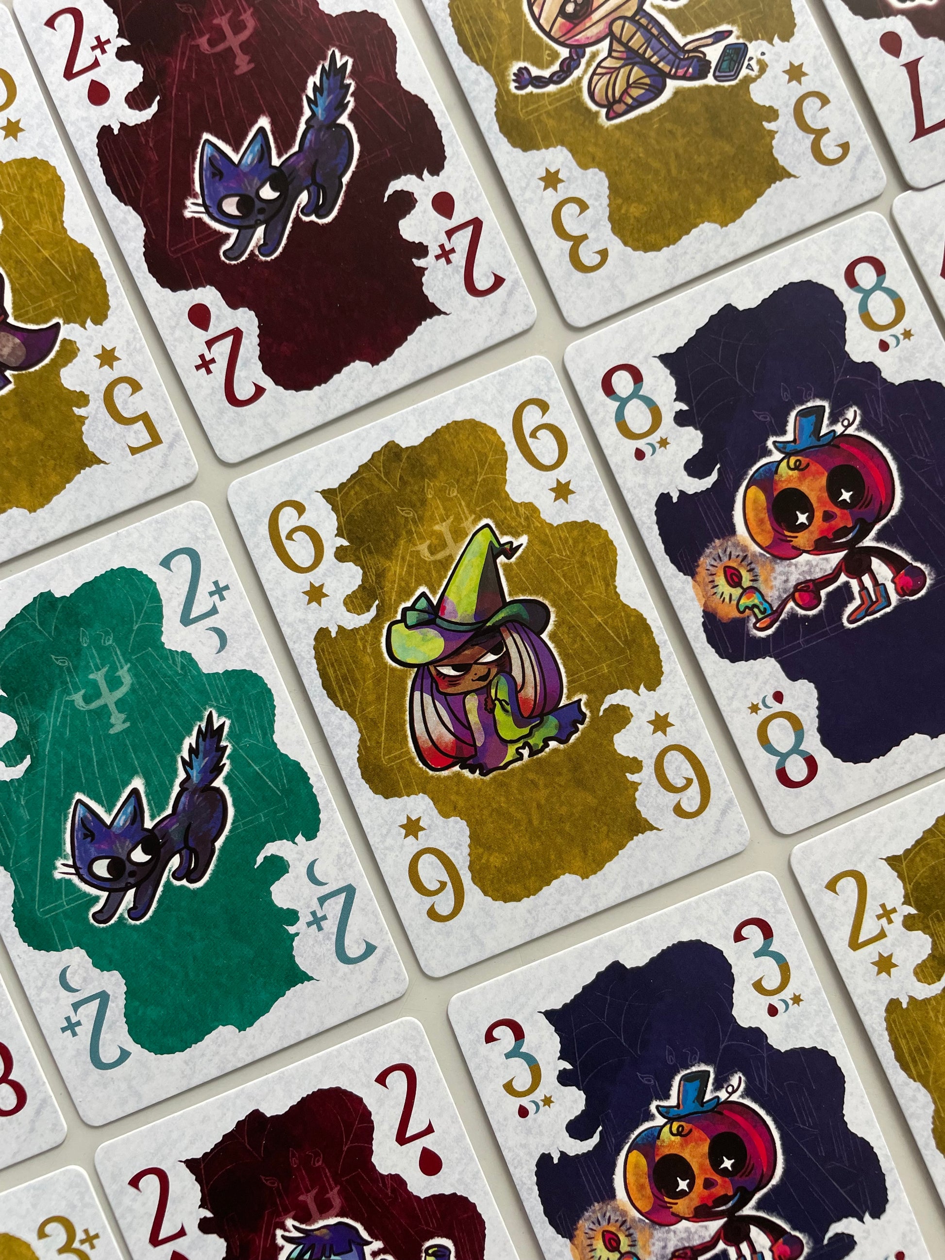 Brokies monster cards with Joker and Stop effects