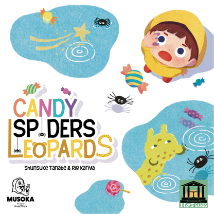 Candy Spiders Leopards box front cover