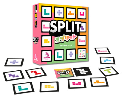 SPLIT box contents: model cards and puzzle cards