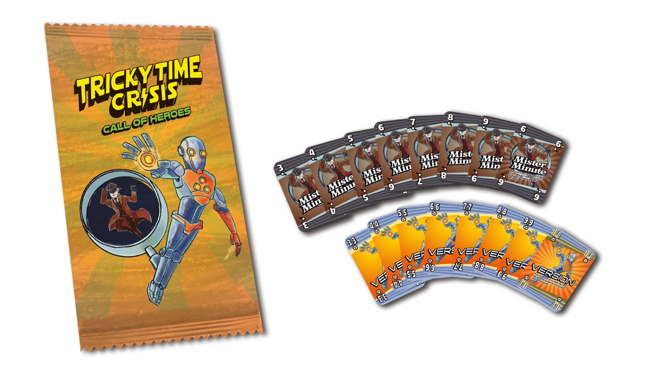 Tricky Time Crisis Call of Heroes booster, 3D view